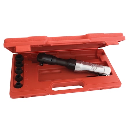 Chicago Pneumatic 3/8" Drive Heavy Duty Air Ratchet Kit CP828K